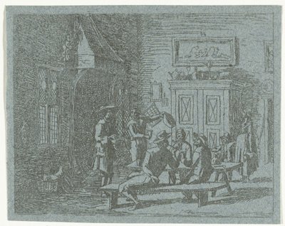 Interior de uma estalagem de Anthonie van den Bos