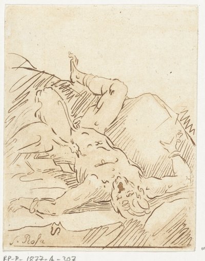 Prometheus acorrentado de Anthonie van den Bos