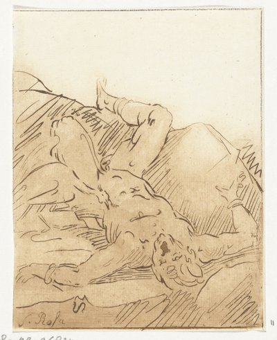 Prometheus acorrentado de Anthonie van den Bos