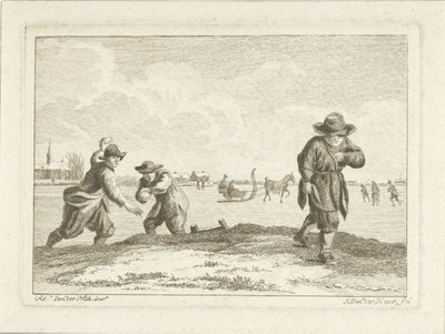 lançadores de bolas de neve de Anthonij van der Haer
