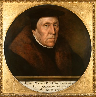Jan van Scorel (1495-1562) 1560 (óleo no painel) de Anthonis van Dashorst Mor