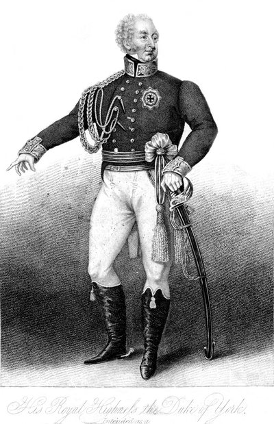 Sua Alteza Real o Duque de York, século XIX. de Anthony Cardon
