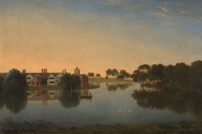 Tabley: O antigo salão do outro lado da Mere de Anthony Devis