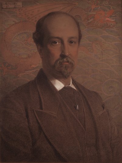 Sir William Henry Weldon (c.1837-1919), Rei de Armas Clarenceux de Anthony Frederick Augustus Sandys