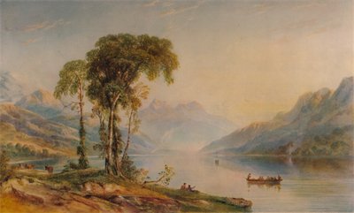 Ben Venue de Loch Achray, 1840, 1935 de Anthony Vandyke Copley Fielding