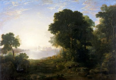 Castelo de Caernarvon, 1815-1819 de Anthony Vandyke Copley Fielding