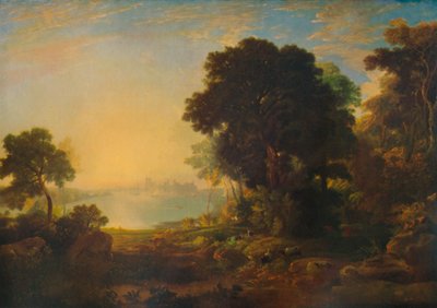 Castelo de Carnarvon, c1815-1819, 1935 de Anthony Vandyke Copley Fielding