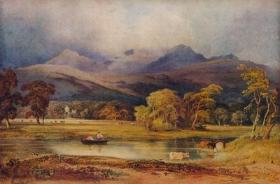 Glen Finlass, c1846 de Anthony Vandyke Copley Fielding