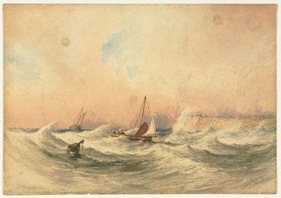 Marinha de Anthony Vandyke Copley Fielding