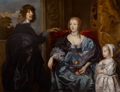 Retrato de Algernon de Anthony van (after) Dyck