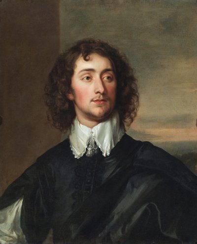 Retrato de Sir Thomas Hanmer, Bt. (óleo sobre tela) de Anthony van (after) Dyck