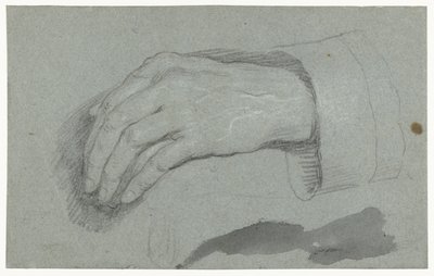 Mão esquerda e punho de Anthony van Dyck (possibly)