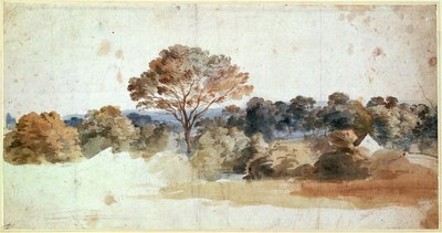 Uma paisagem de Anthony van Dyck