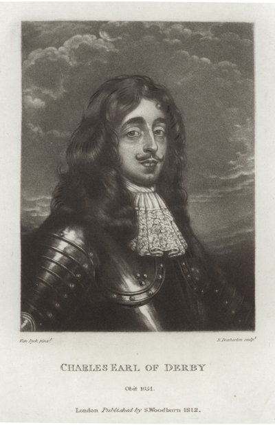 Charles, conde de Derby de Anthony van Dyck