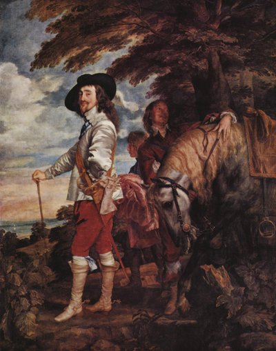Carlos I na caçada de Anthony van Dyck