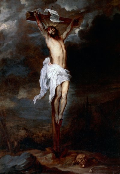 Crucificação, ca 1621-1625, de Anton van Dyck (1599-1641), óleo sobre tela de Anthony van Dyck