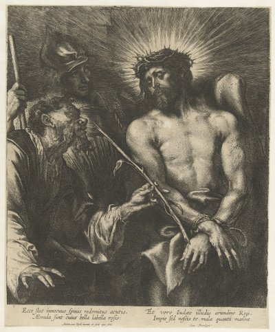 A zombaria de Cristo Ecce Homo de Anthony van Dyck