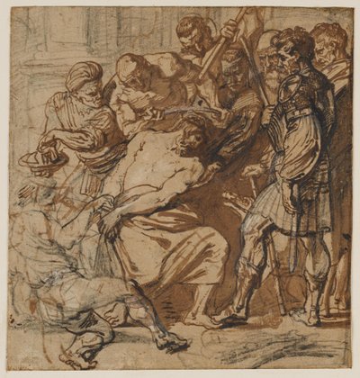 A coroação de espinhos de Anthony van Dyck