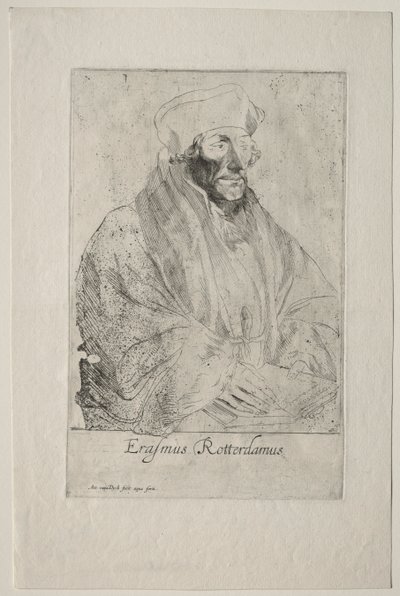 Desiderius Erasmus de Rotterdam. de Anthony van Dyck
