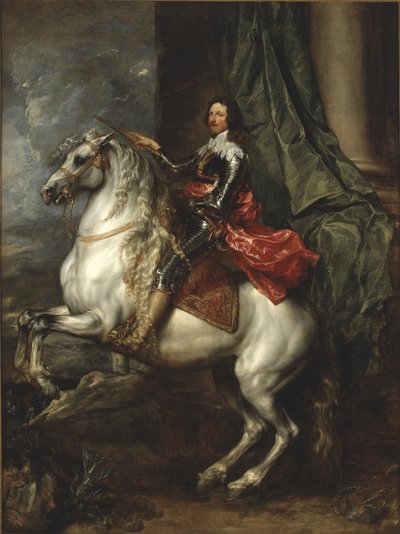 Retrato equestre de Thomas Francisco de Sabóia, Príncipe de Carignano de Anthony van Dyck