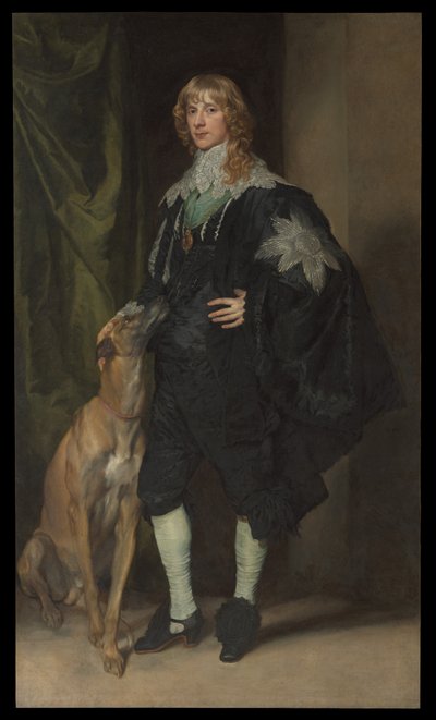 James Stuart (1612-1655), duque de Richmond e Lennox de Anthony van Dyck