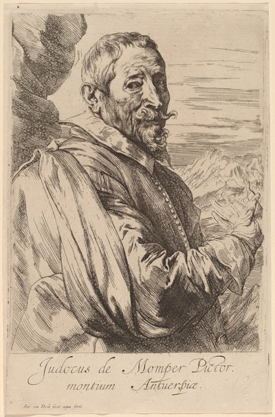 Jodocus de Momper, provavelmente 16261641 de Anthony van Dyck