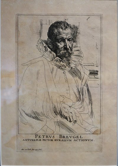 Pieter Bruegel, o Jovem de Anthony van Dyck