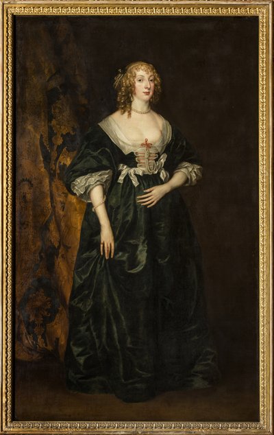 Retrato de Anna Sophia Herbert, Condessa de Carnarvon (óleo sobre tela) de Anthony van Dyck