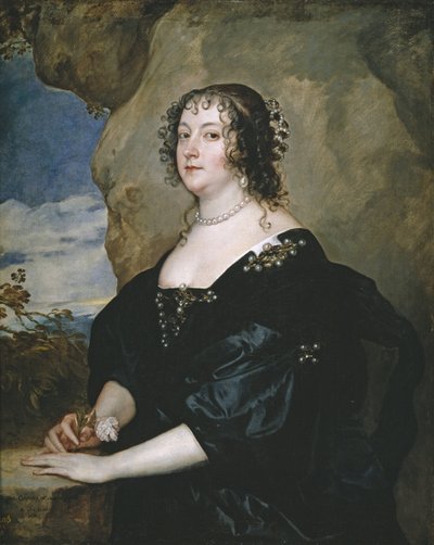 Retrato de Beatrice, Condessa de Oxford de Anthony van Dyck