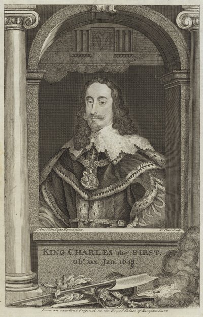 Retrato de Charles I da Inglaterra de Anthony van Dyck