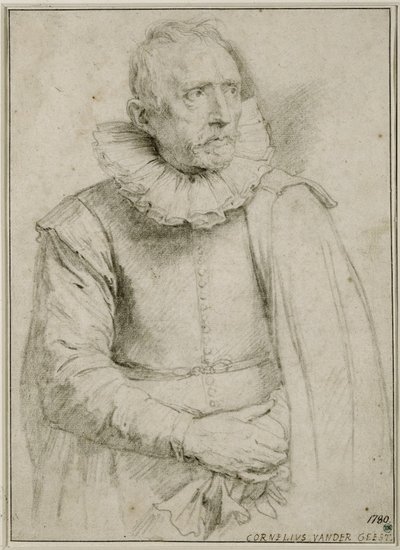 Retrato de Cornelis van der Geest de Anthony van Dyck