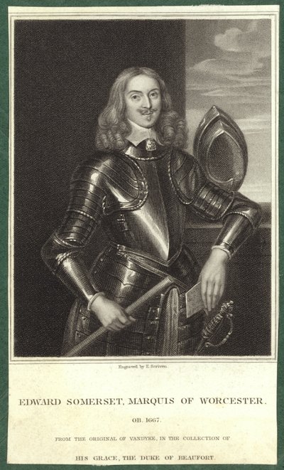 Retrato de Edward Somerset, Marquês de Worcester de Anthony van Dyck