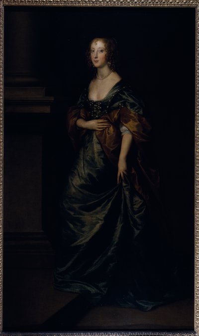 Retrato de Elizabeth Cecil, Condessa de Devonshire, c.1639 (óleo sobre tela) de Anthony van Dyck