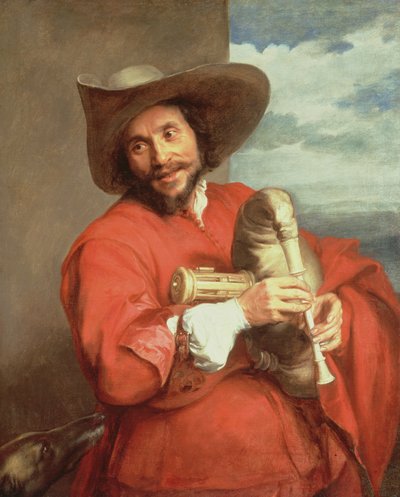 Retrato de Francois Langlois (1589-1647) c.1637 de Anthony van Dyck