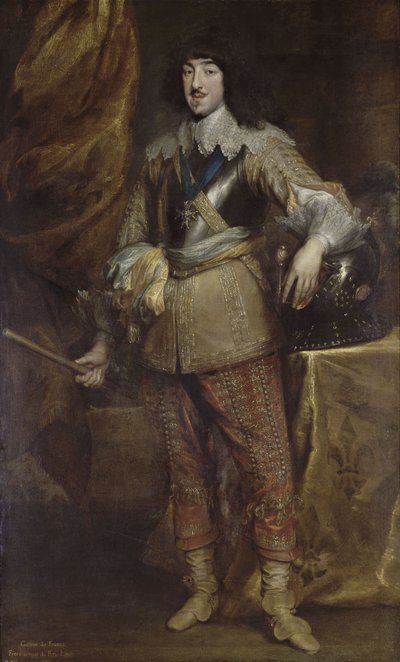 Retrato de Gastão da França, duque de Orleans 1608-1660 de Anthony van Dyck