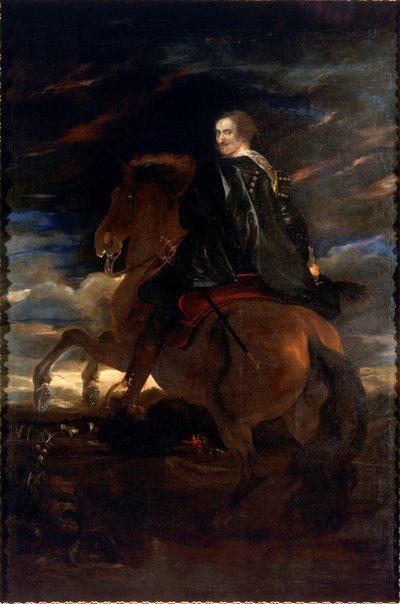 Retrato de Giovanni Paolo Balbi on Horse Painting de Antonie Van Dyck (1599-1641) 1627 Sun. 266x198 cm Mamiano di Traversetolo, Fondazione Magnani Rocca de Anthony van Dyck