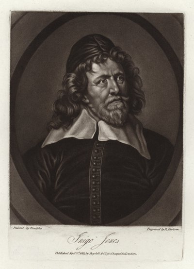 Retrato de Inigo Jones de Anthony van Dyck