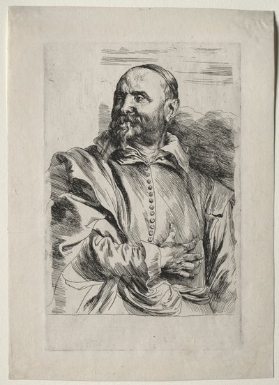 Retrato de Jan Snellinx de Anthony van Dyck