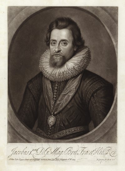 Retrato do rei james de Anthony van Dyck