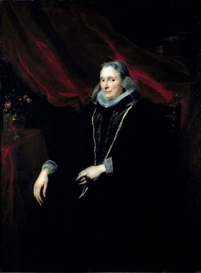 Retrato de Luigia Cattaneo Gentile Painting de Antonie Van Dyck (1599-1641) 1621 circa Sun. 147x112 cm Estrasburgo, Musee des Beaux Arts de Anthony van Dyck