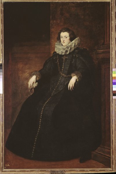 Retrato de Policena Spinola de Anthony van Dyck