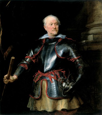 Retrato de um homem de armadura de Anthony van Dyck