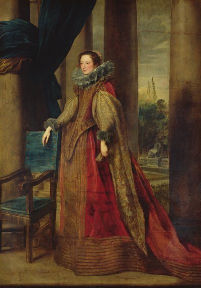 Retrato de uma senhora, presume-se ser a Marquesa Geromina Spinola-Doria de Genes de Anthony van Dyck
