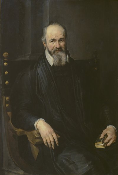 Retrato de um homem em uma poltrona, 1616-18 de Anthony van Dyck