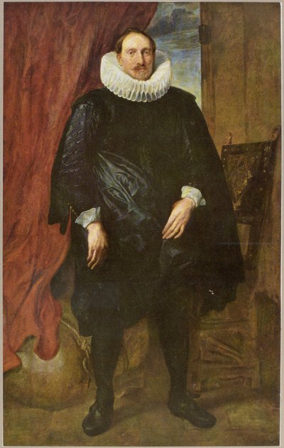 Retrato de um homem, possivelmente da família Vinck/Vincque de Anthony van Dyck