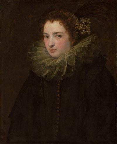 Retrato de uma mulher desconhecida de Anthony van Dyck