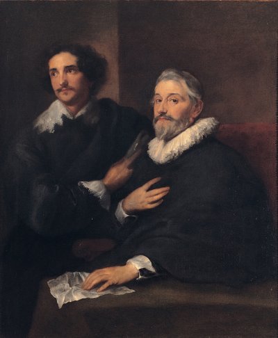 Retrato dos irmãos de Wael, c. 1620-1630 de Anthony van Dyck