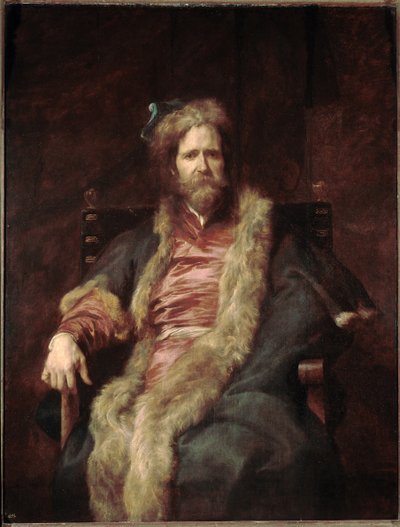 Retrato do pintor Marten Rijkaert, c.1631 (óleo a bordo) de Anthony van Dyck