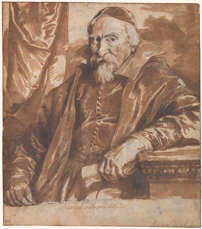 Retrato de Wenzel Coeberger (Coebergher) de Anthony van Dyck