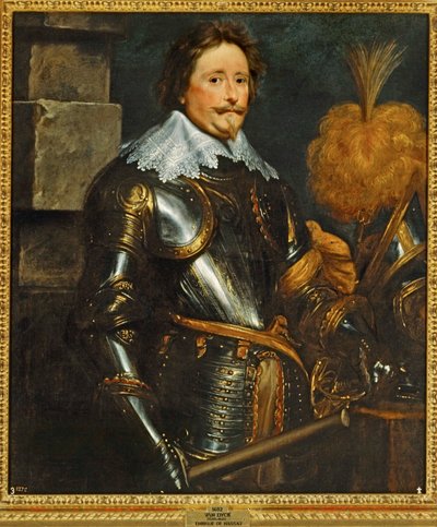 Príncipe Friedrich Heinrich de Orange (pintura sobre tela) de Anthony van Dyck